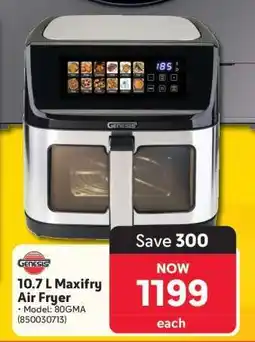 Makro Genesis 10.7 L Maxifry Air Fryer offer