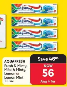 Makro AquaFresh offer