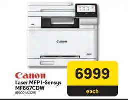 Makro Canon Laser MFP I-SENSYS MF667CDW offer