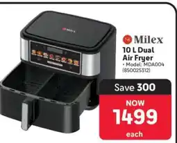 Makro Milex 10 L Dual Air Fryer offer