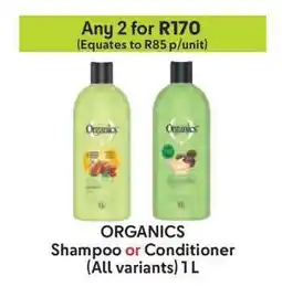 Makro Organics Shampoo or Conditioner offer