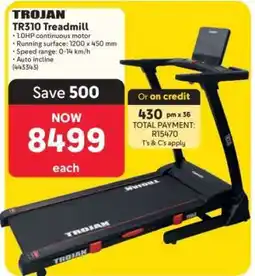 Makro Trojan TR310 Treadmill offer