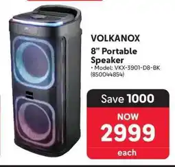 Makro VOLKANOX 8” Portable Speaker offer