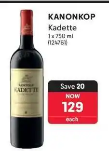 Makro KANONKOP Kadette offer