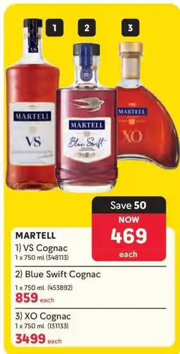 Makro Martell VS Cognac offer