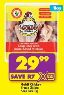 Shoprite Goldi Chicken Frozen Chicken Soup Pack offer