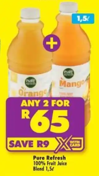 Pure Refresh 100% Fruit Juice Blend