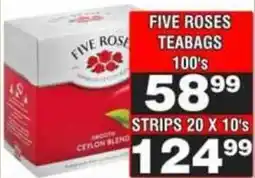Advance Cash n Carry Five Roses Teabags offer