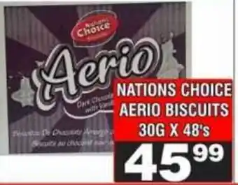 Advance Cash n Carry Nations Choice Aerio Biscuits offer