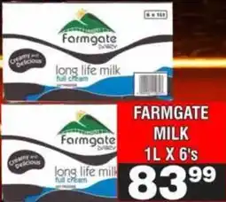 Advance Cash n Carry Farmgate long life milk offer