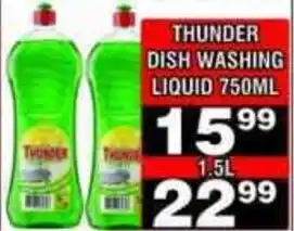 Advance Cash n Carry Thunder Dish Washing Liquid offer
