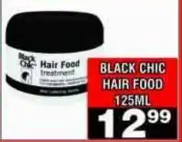 Advance Cash n Carry Black Chic Hair Food treatment offer