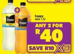 Shoprite Cappy Juice offer