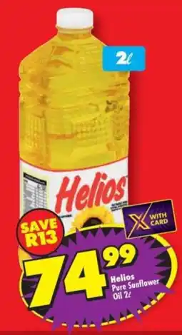 Shoprite Helios Pure Sunflower Oil offer