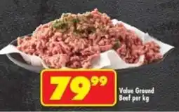 Shoprite Value Ground Beef offer