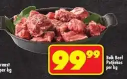Shoprite Bulk Beef Potjiekos offer