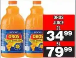 Advance Cash n Carry Brookes Oros Original Orange Juice offer