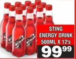 Advance Cash n Carry Sting Energy Drink offer