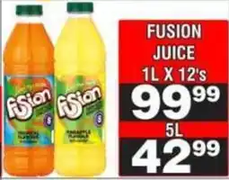 Advance Cash n Carry Fusion juice offer