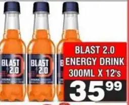 Advance Cash n Carry BLAST 2.0 ENERGY DRINK offer