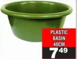 Advance Cash n Carry PLASTIC BASIN offer