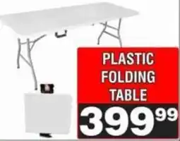 Advance Cash n Carry Plastic Folding Table offer