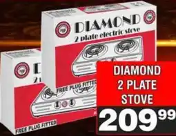 Advance Cash n Carry Diamond 2 Plate Stove offer