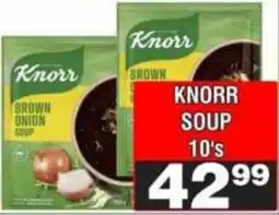 Advance Cash n Carry Knorr Brown Onion Soup offer