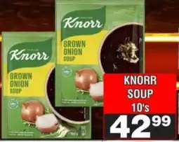 Advance Cash n Carry Knorr Soup offer