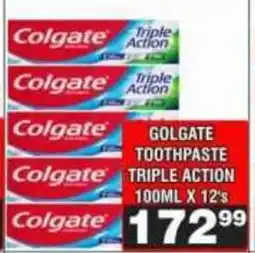 Advance Cash n Carry Colgate Toothpaste Triple Action offer