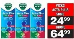 Advance Cash n Carry Vicks Acta Plus offer