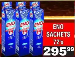 Advance Cash n Carry Eno sachets offer