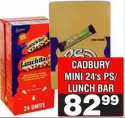 Advance Cash n Carry Cadbury Mini 24's PS/ Lunch Bar offer