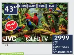 President Hyper JVC QLED TV offer