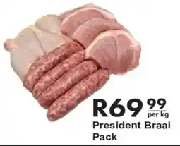 President Hyper President Braai Pack offer