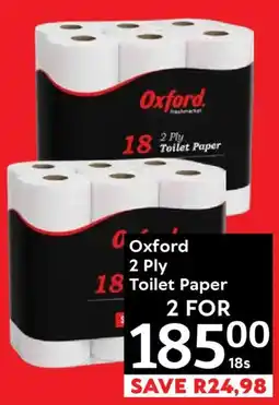 Oxford Freshmarket Oxford 2 Ply Toilet Paper offer