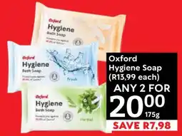 Oxford Freshmarket Oxford Hygiene Soap offer