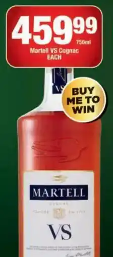 OK Liquor Martell VS Cognac offer