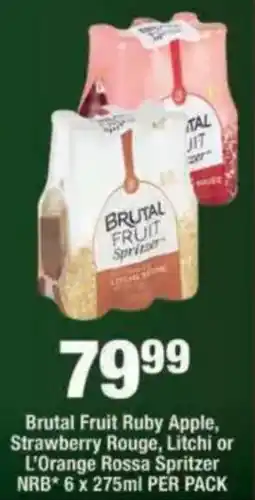 OK Liquor Brutal Fruit Spritzer offer