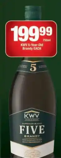OK Liquor KWV 5-Year-Old Brandy offer