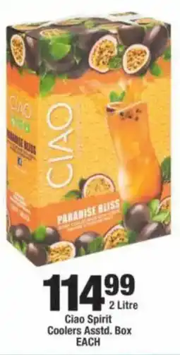 OK Liquor Ciao Spirit Coolers Assorted offer