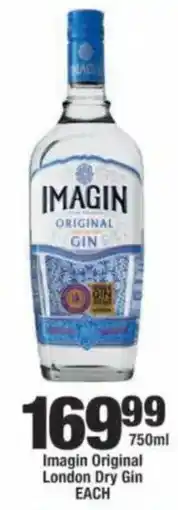 OK Liquor Imagin Original London Dry Gin offer