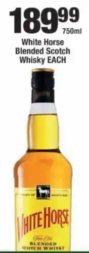 OK Liquor White Horse Blended Scotch Whisky offer