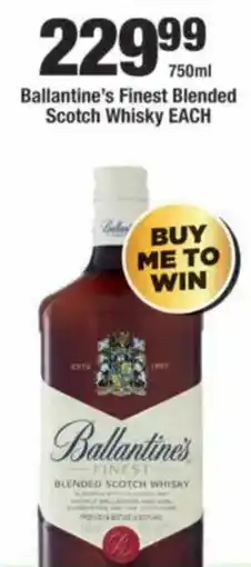 OK Liquor Ballantine's Finest Blended Scotch Whisky offer