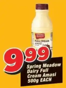 OK Grocer Spring Meadow Dairy Full Cream Amasi offer