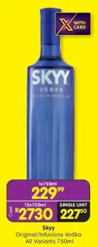 Shoprite Skyy Vodka offer