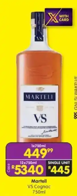 Martell VS Cognac