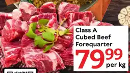 Oxford Freshmarket Class A Cubed Beef Forequarter offer