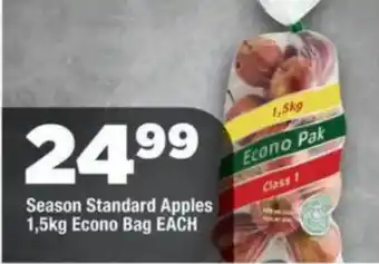 OK Grocer Season Standard Apples offer