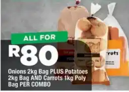 OK Grocer Onions PLUS Potatoes AND Carrots offer